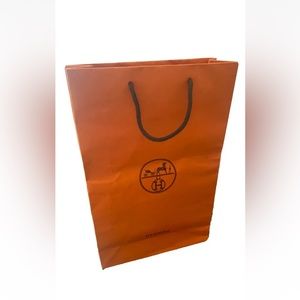 HERMES Empty shopping Bag. 17”x11”